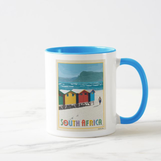 South Africa | Muizenberg Beach Mug (Right)