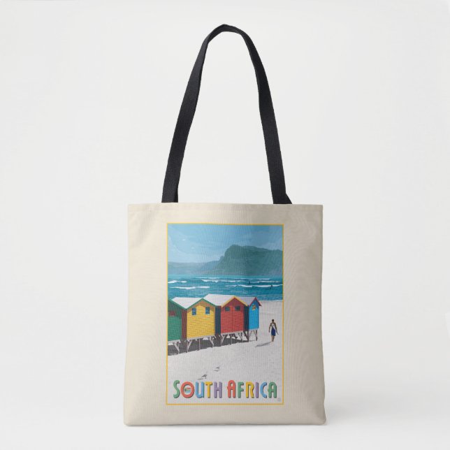 South Africa | Muizenberg Beach Tote Bag (Front)