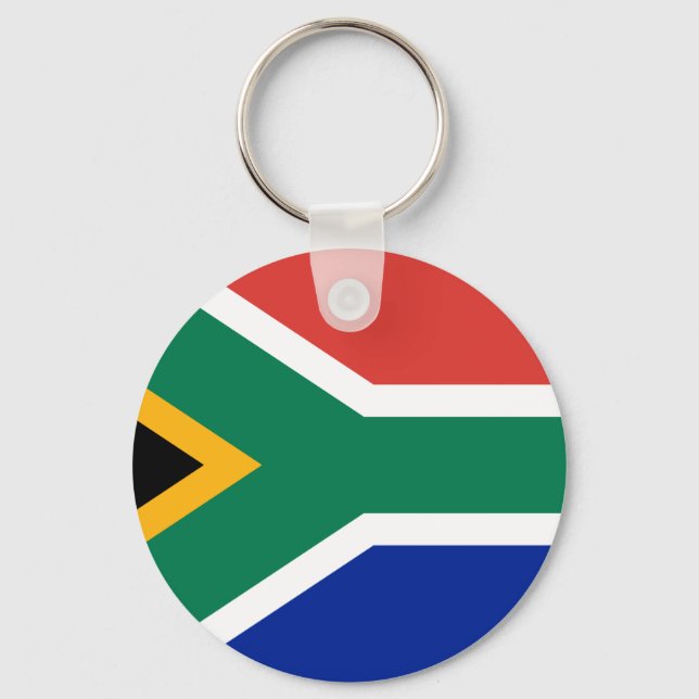 South Africa National World Flag Key Ring (Front)