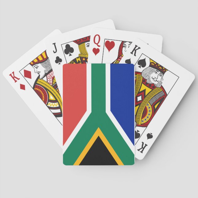 South Africa National World Flag Playing Cards (Back)