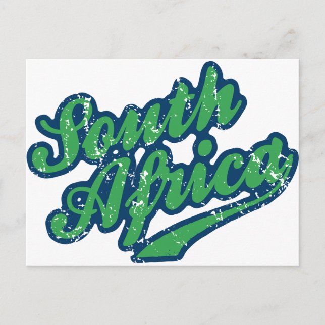 South Africa Postcard (Front)