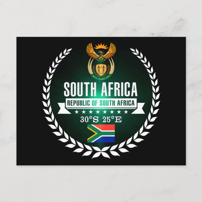 South Africa Postcard (Front)