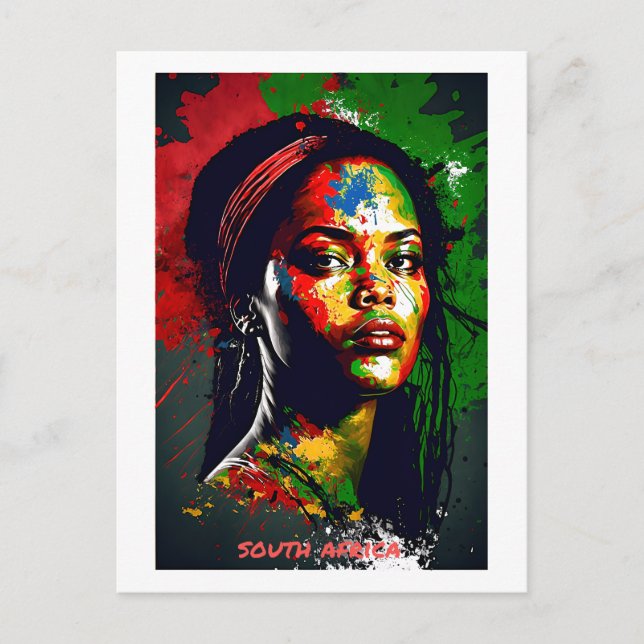 South Africa Postcard - World of Women Collection (Front)