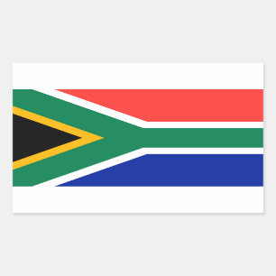 South Africa Rectangular Sticker
