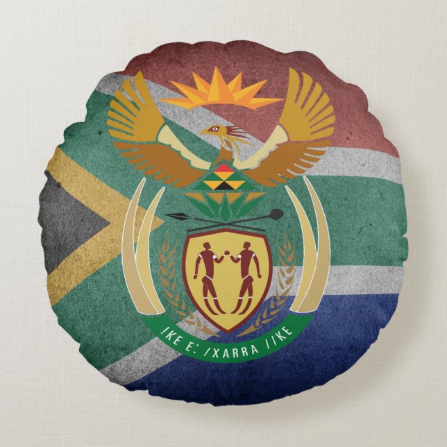 South Africa Round Cushion (Front)