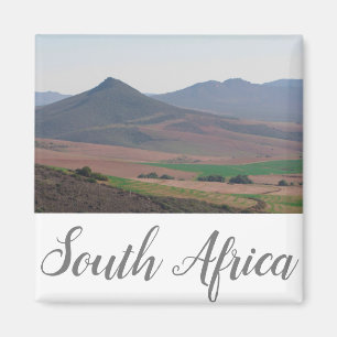 South Africa Rural Landscape Mountain SA Magnet