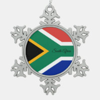 South Africa snowflake, South African Flag
