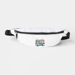 South Africa Soccer 2026 Soccer Bold Country Typog Bum Bags