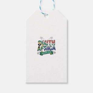 South Africa Soccer 2026 Soccer Bold Country Typog Gift Tags