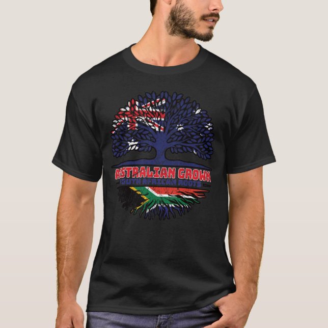 South Africa South African Australian Australia T-Shirt (Front)