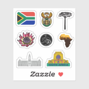 South Africa Stickers