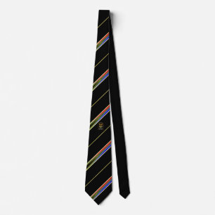 South Africa stripes flag Tie