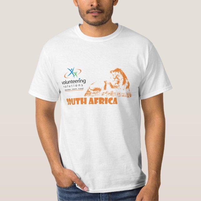 South Africa T-shirt - Volunteering Solutions (Front)