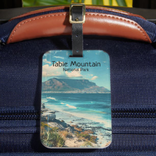 South Africa Table Mountain National Park Luggage Tag