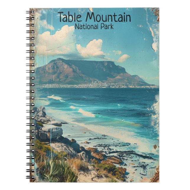 South Africa Table Mountain National Park Notebook (Front)