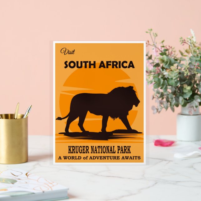 South Africa Travel Poster (Wedding)