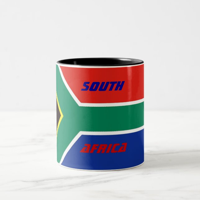 SOUTH, AFRICA Two-Tone COFFEE MUG (Center)