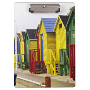 South Africa, Western Cape, St James. Colourful Clipboard