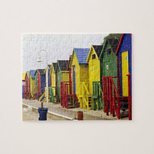 South Africa, Western Cape, St James. Colourful Jigsaw Puzzle