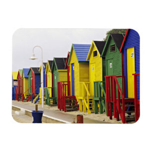 South Africa, Western Cape, St James. Colourful Magnet