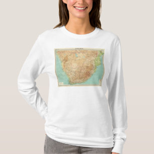 South Africa with shipping routes T-Shirt