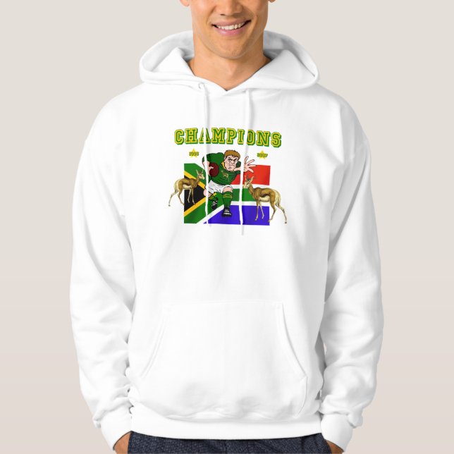 South Africa World Champions Rugby Hoodie (Front)