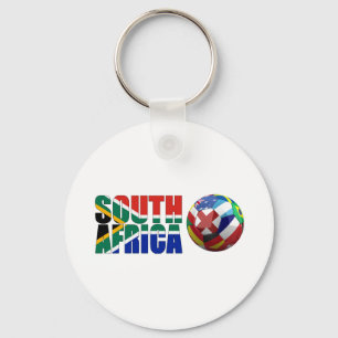 South africa world cup 2010 T-Shirts Key Ring
