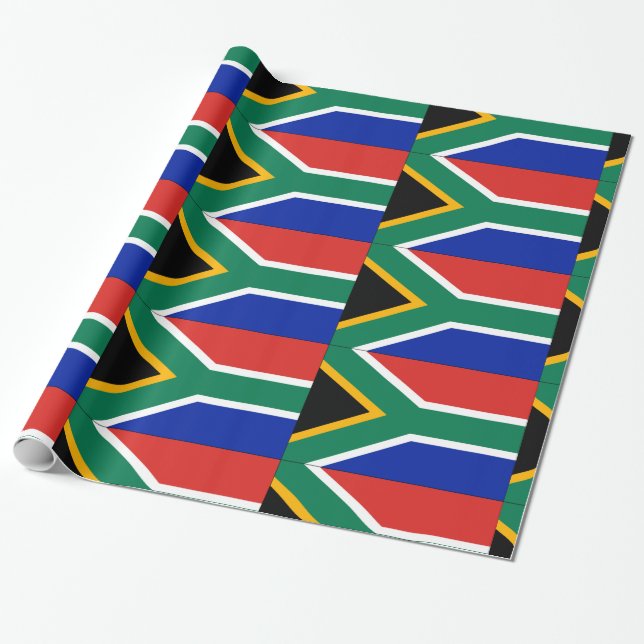 South Africa Wrapping Paper (Unrolled)