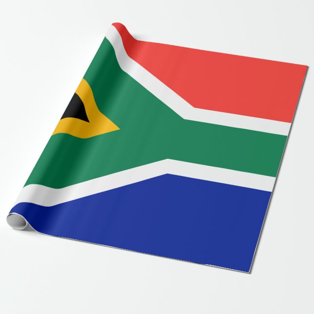 South Africa Wrapping Paper (Unrolled)