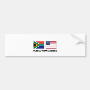 South African American Bumper Sticker