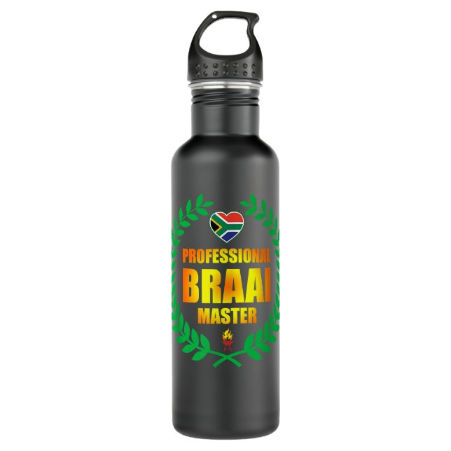 South African Braai Master professional saffa bbq 710 Ml Water Bottle (Front)