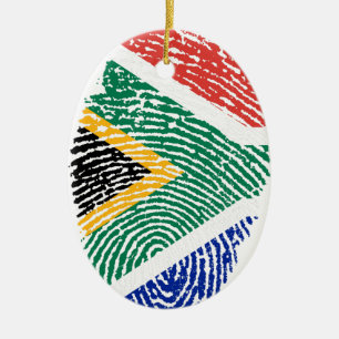 South African Ceramic Tree Decoration