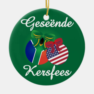 South African Christmas Ornament - Ceramic