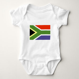 South African flag Baby Bodysuit