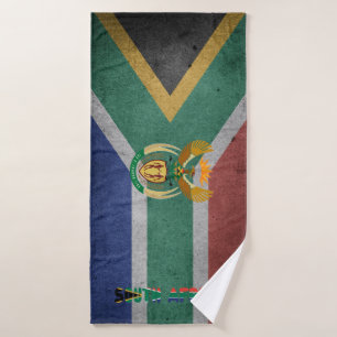 South African flag Bath Towel