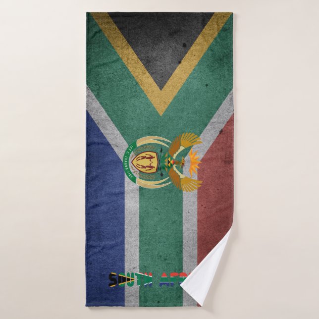 South African flag Bath Towel (Bath Towel)