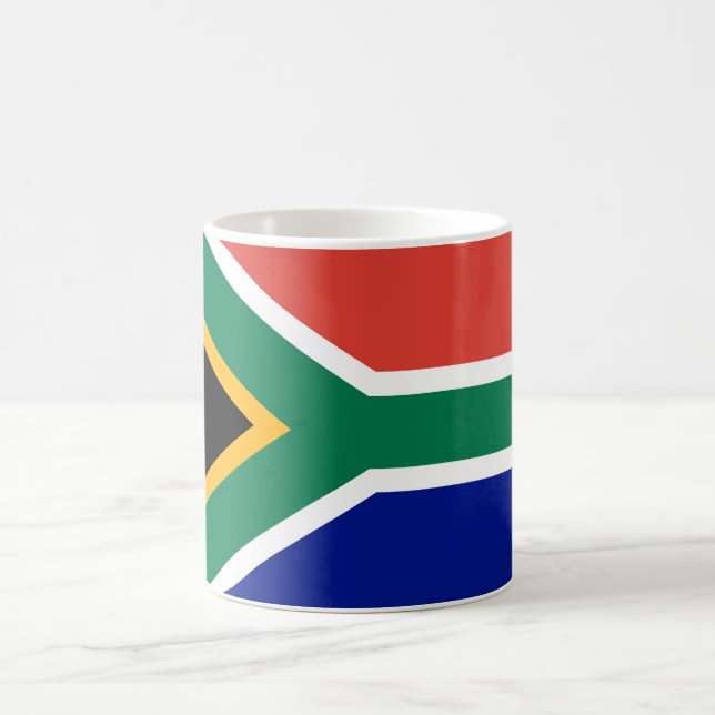 South African Flag Coffee Mug (Center)