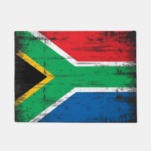 South African flag Doormat
