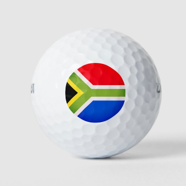 South African Flag Golf Balls (Front)