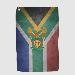 South African flag Golf Towel