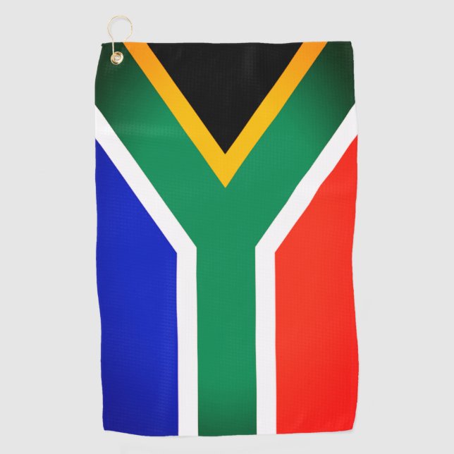 South African Flag Golf Towel (Front)