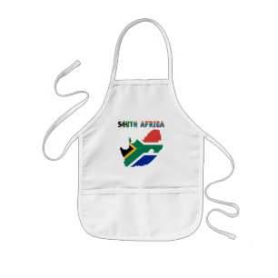 South African flag Kids Apron