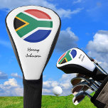 South African Flag & Monogrammed Golf Clubs Covers<br><div class="desc">GOLF Head Covers: South Africa & South African Flag monogrammed name,  golf games - love my country,  travel,  holiday,  golfing patriots / sport fans</div>