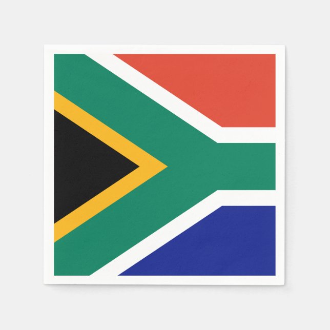 South African Flag Napkin (Front)