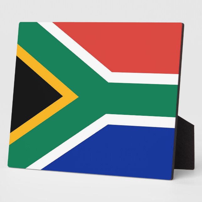 South African Flag Plaque (Side)