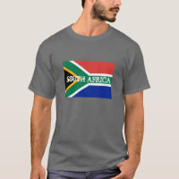 South African flag T Shirts