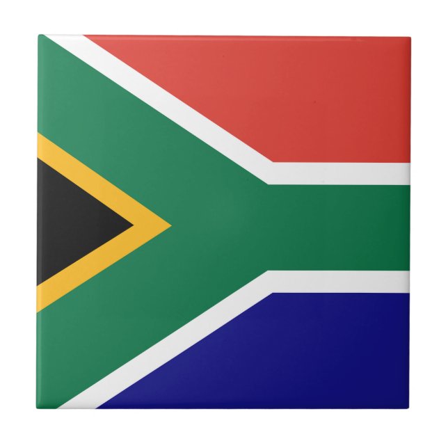 South African Flag Tile (Front)
