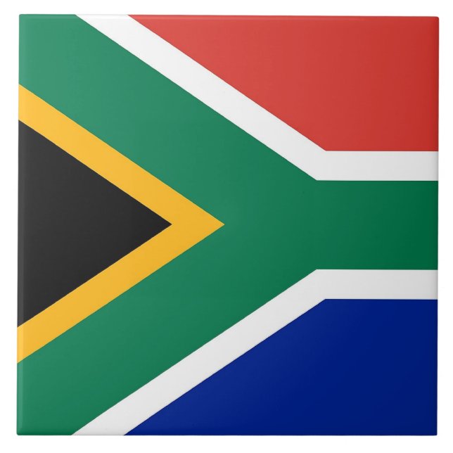 South African Flag Tile (Front)