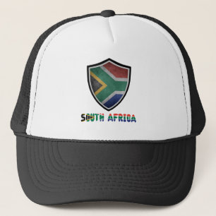 South African flag trucker hat