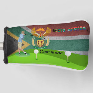 South African golfer Golf Head Cover